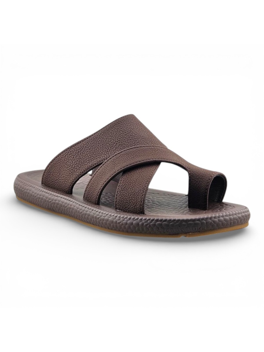 Men Coffee Brown Casual Sandals