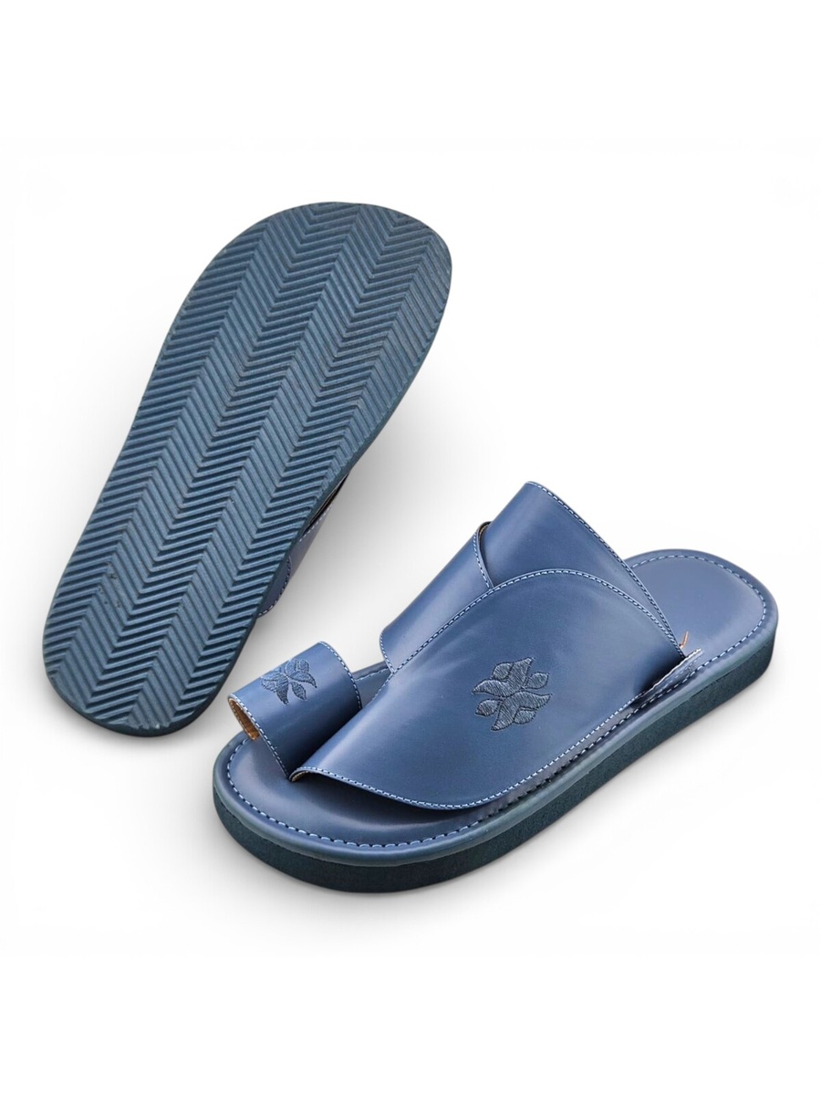 Men Turquoise Arabic Sandals