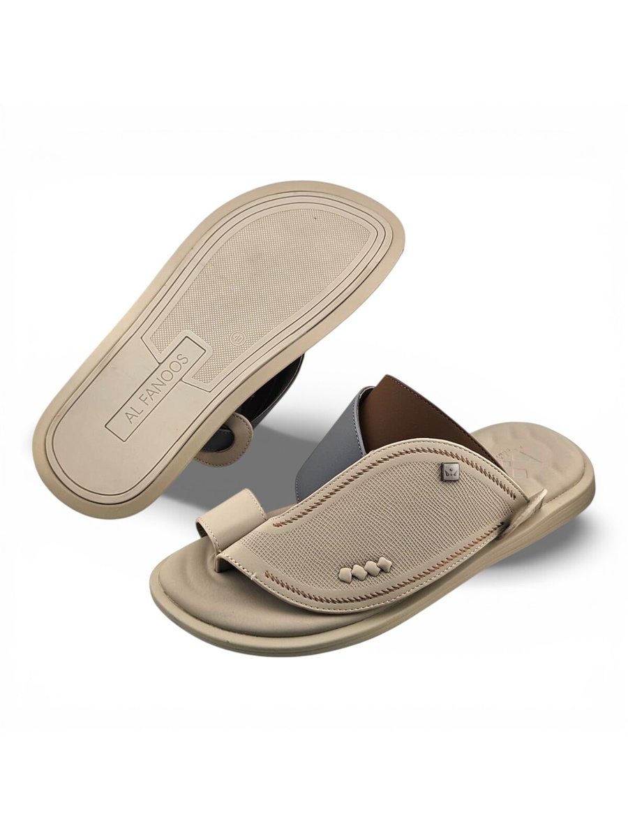 Men Multi-Tone Comfort Slippers