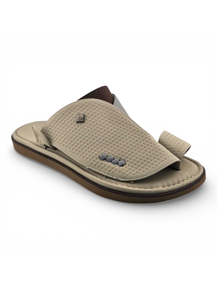 Men Perforated Comfort Slip-On Sandals