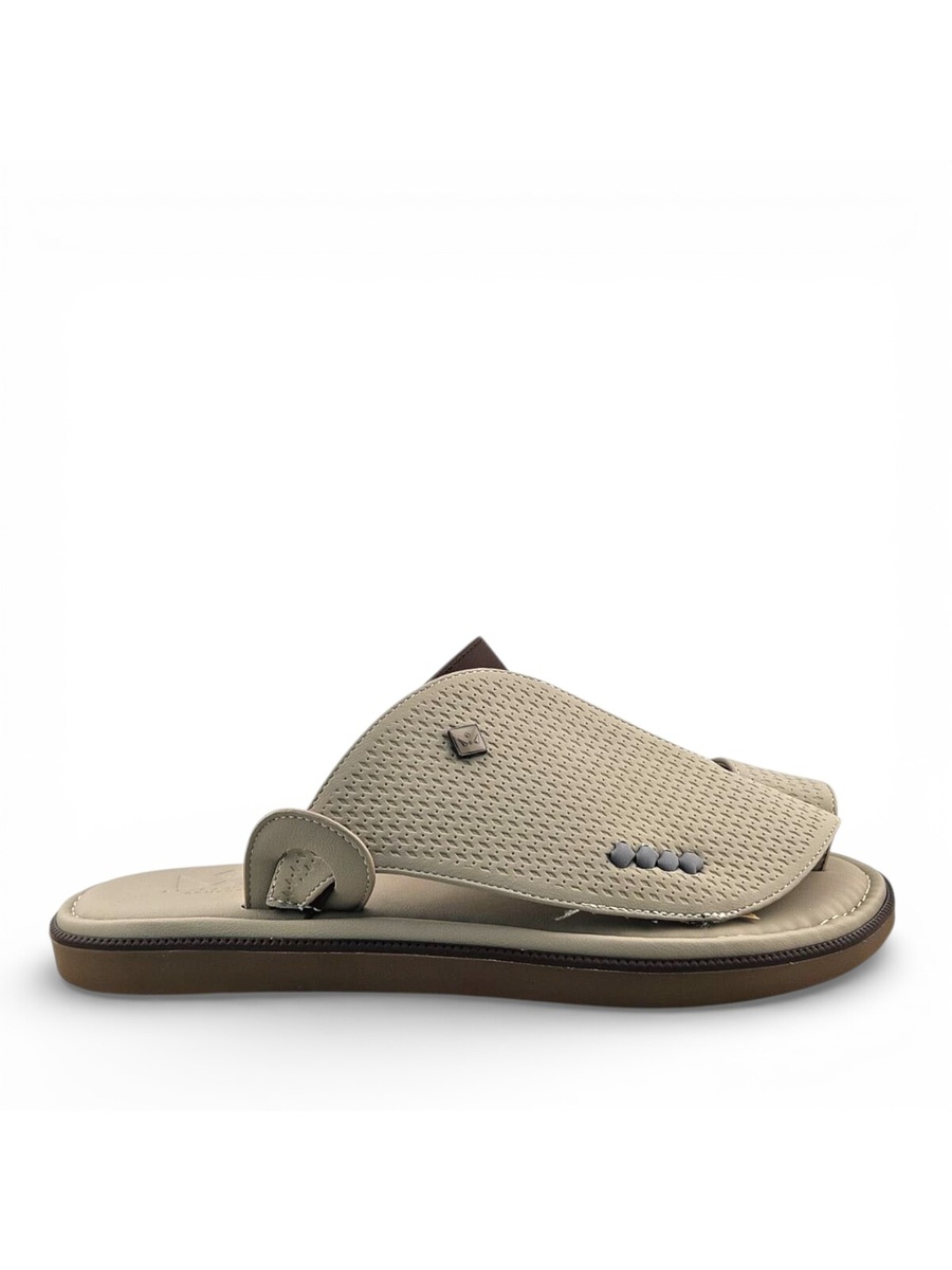Men Perforated Comfort Slip-On Sandals