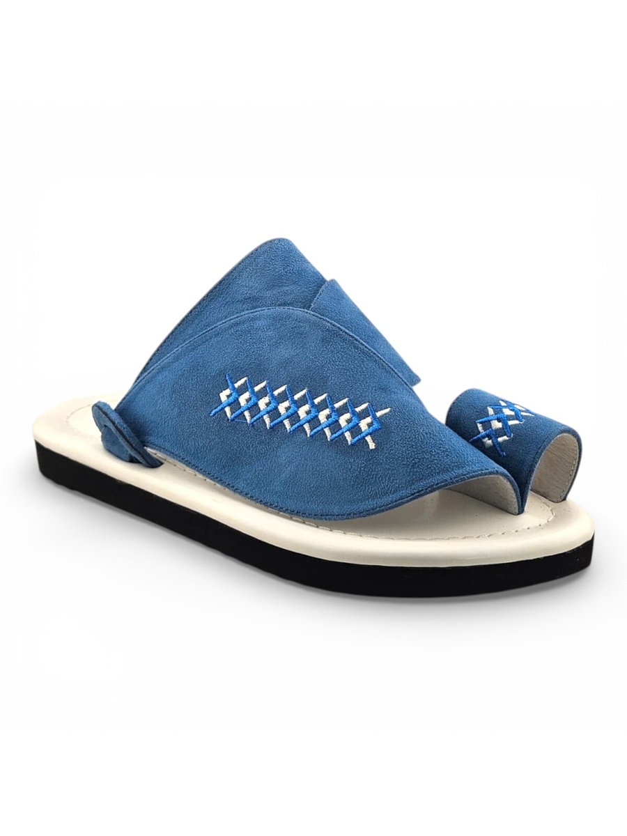 Multi-Color Embroidered Casual Sandals
