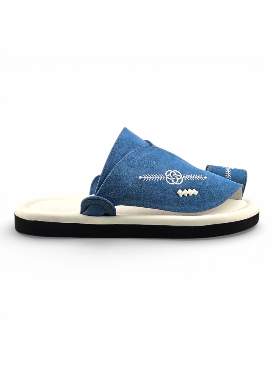Multi-Color Embroidered Casual Sandals
