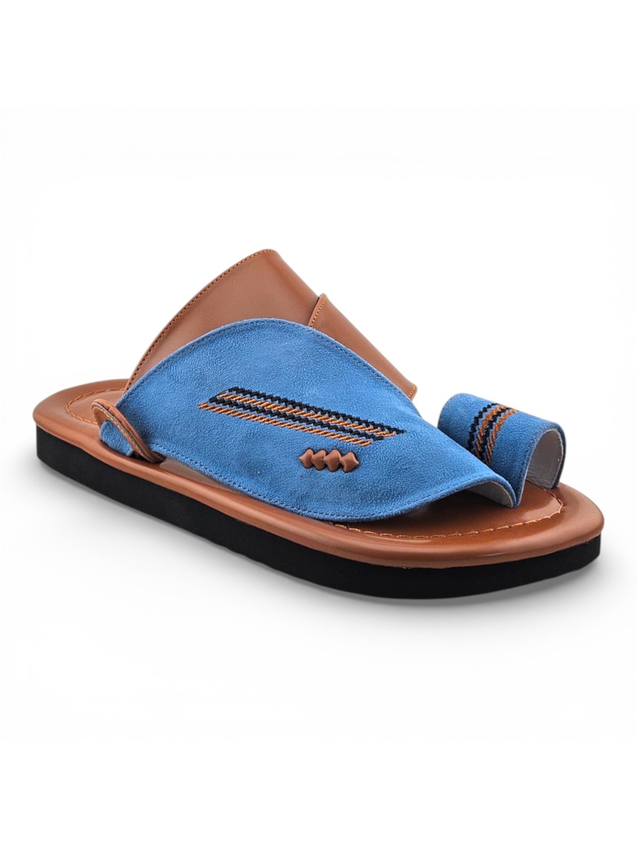 Multi-Color Embroidered Casual Sandals