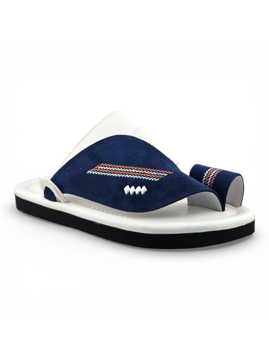 Multi-Color Embroidered Casual Sandals