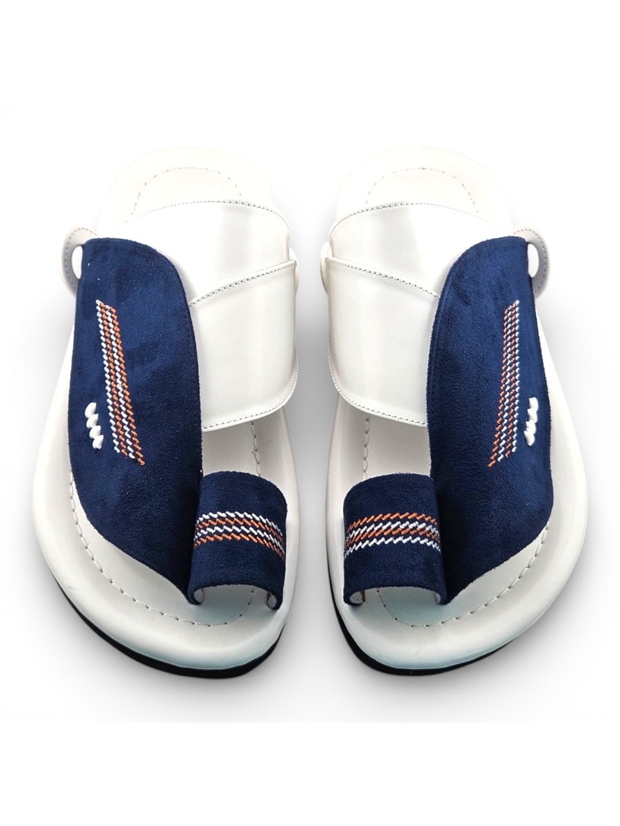 Multi-Color Embroidered Casual Sandals