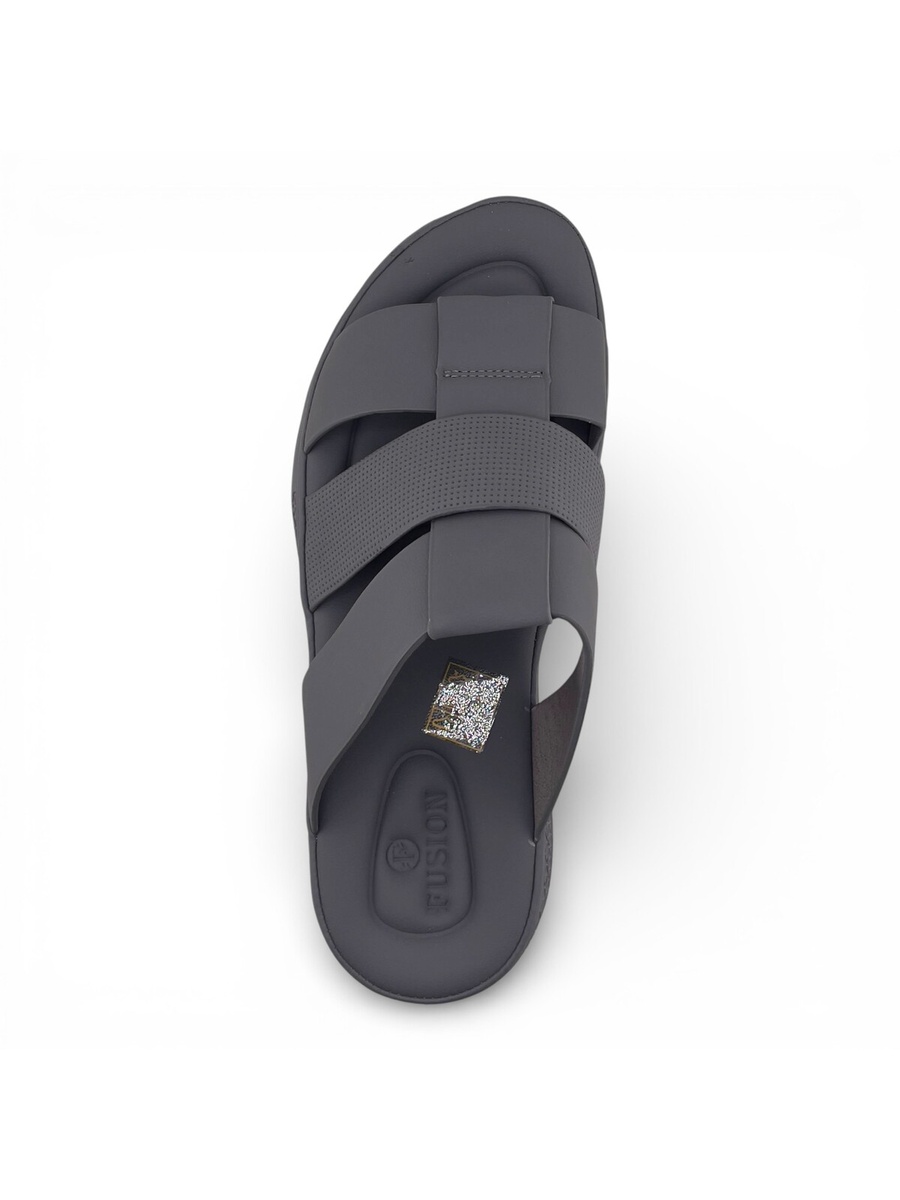 Men Grey Comfort Casual Sandals
