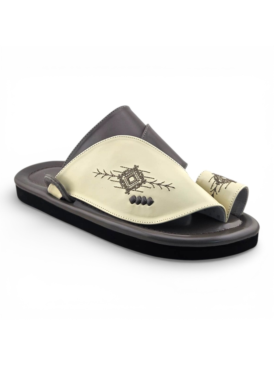 Multi-Color Embroidered Casual Sandals