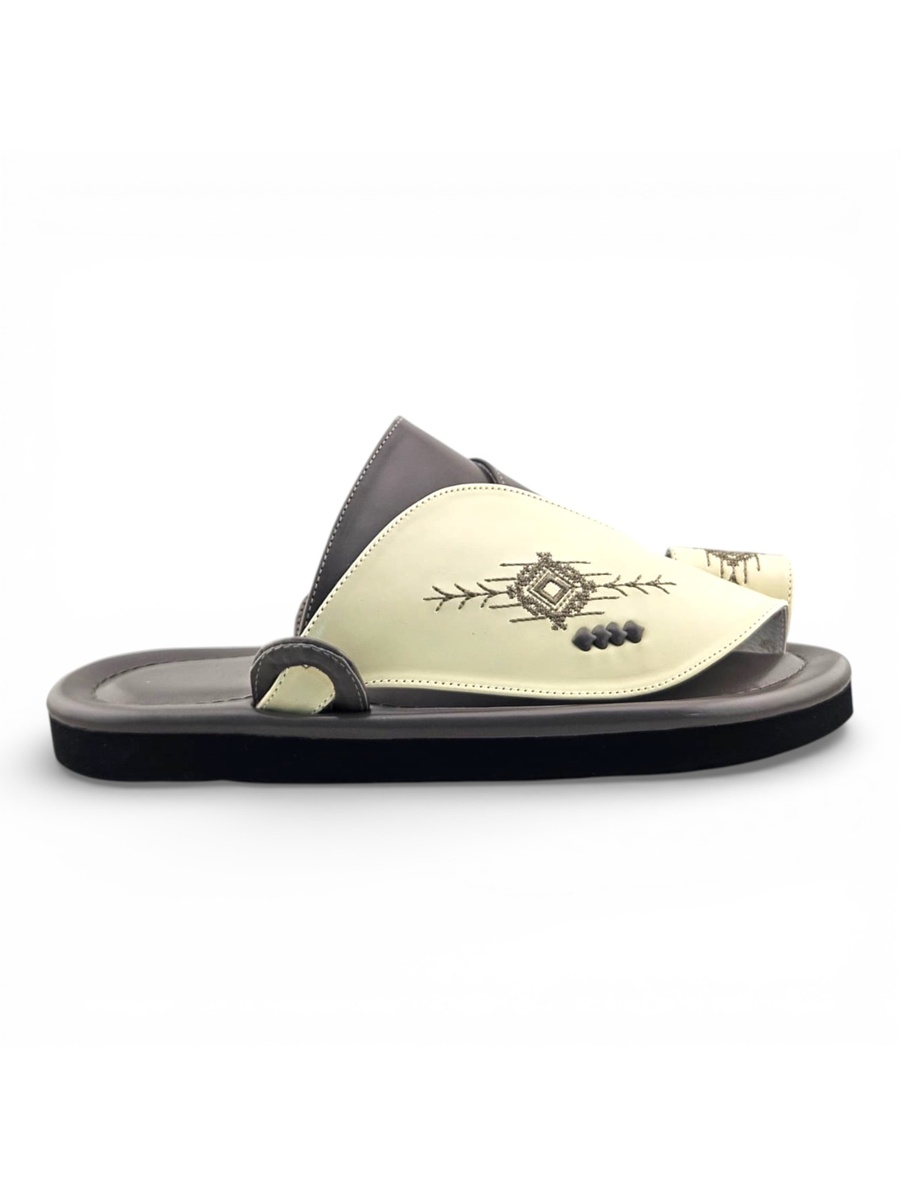 Multi-Color Embroidered Casual Sandals