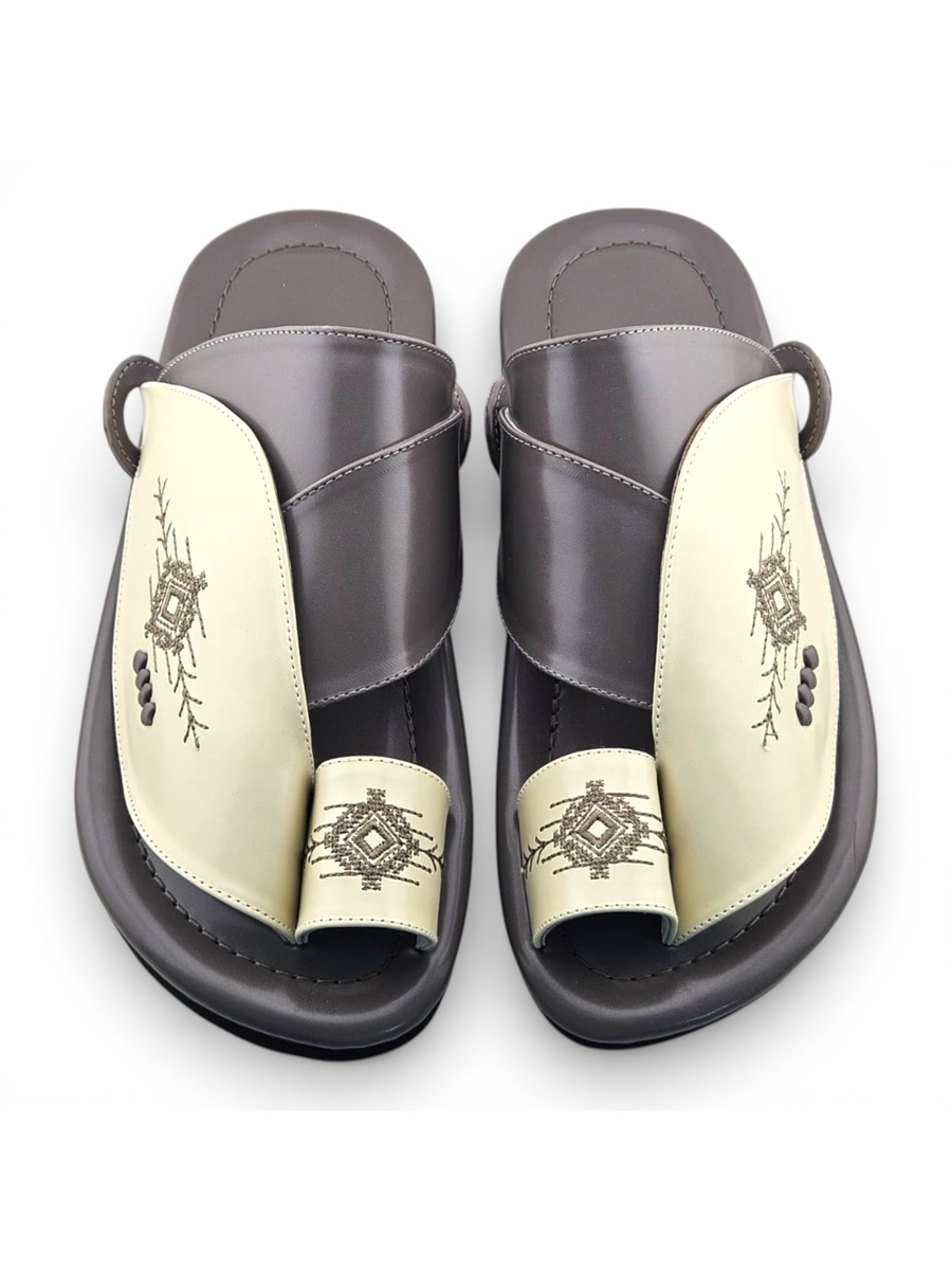 Multi-Color Embroidered Casual Sandals