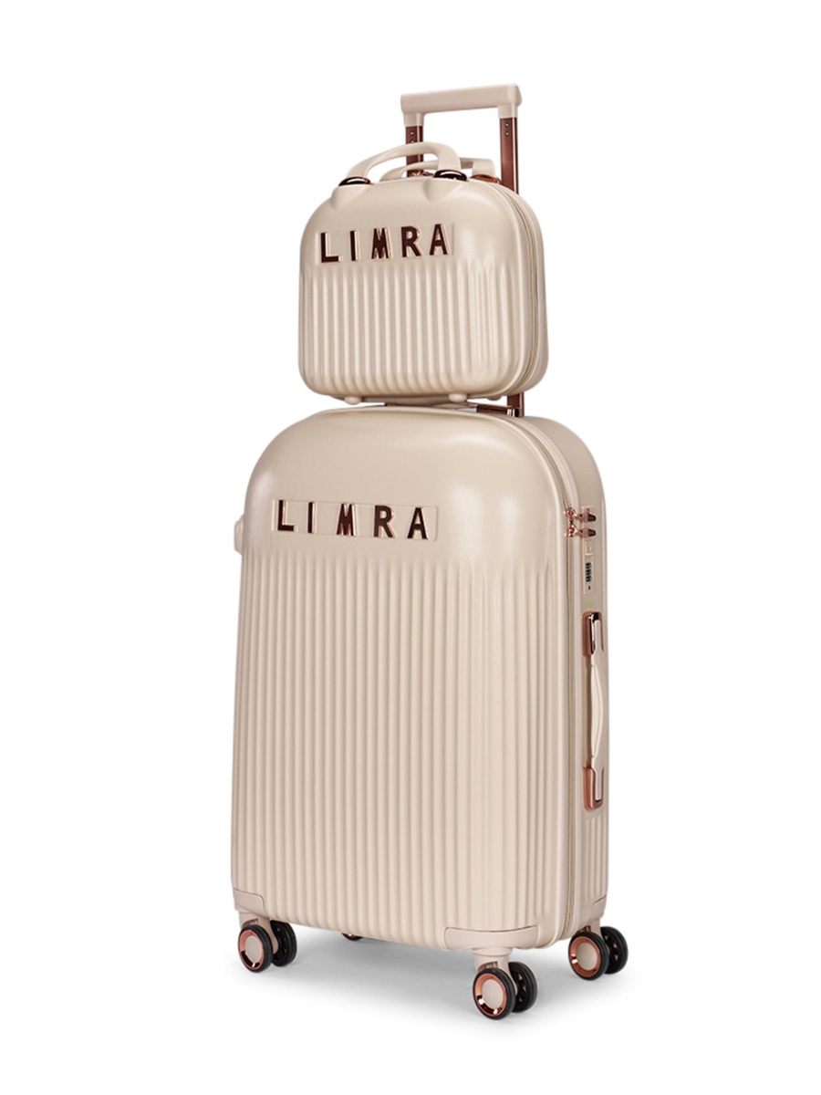 6-Piece Premium Luggage Set, Durable and Modern, Beige