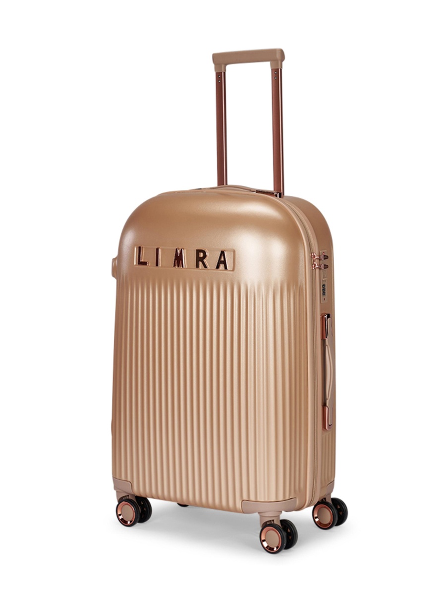6-Piece Premium Luggage Set, Durable and Modern, Gold