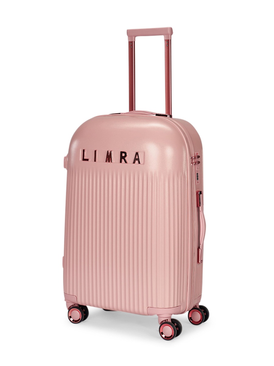 6-Piece Premium Luggage Set, Durable and Modern, Pink