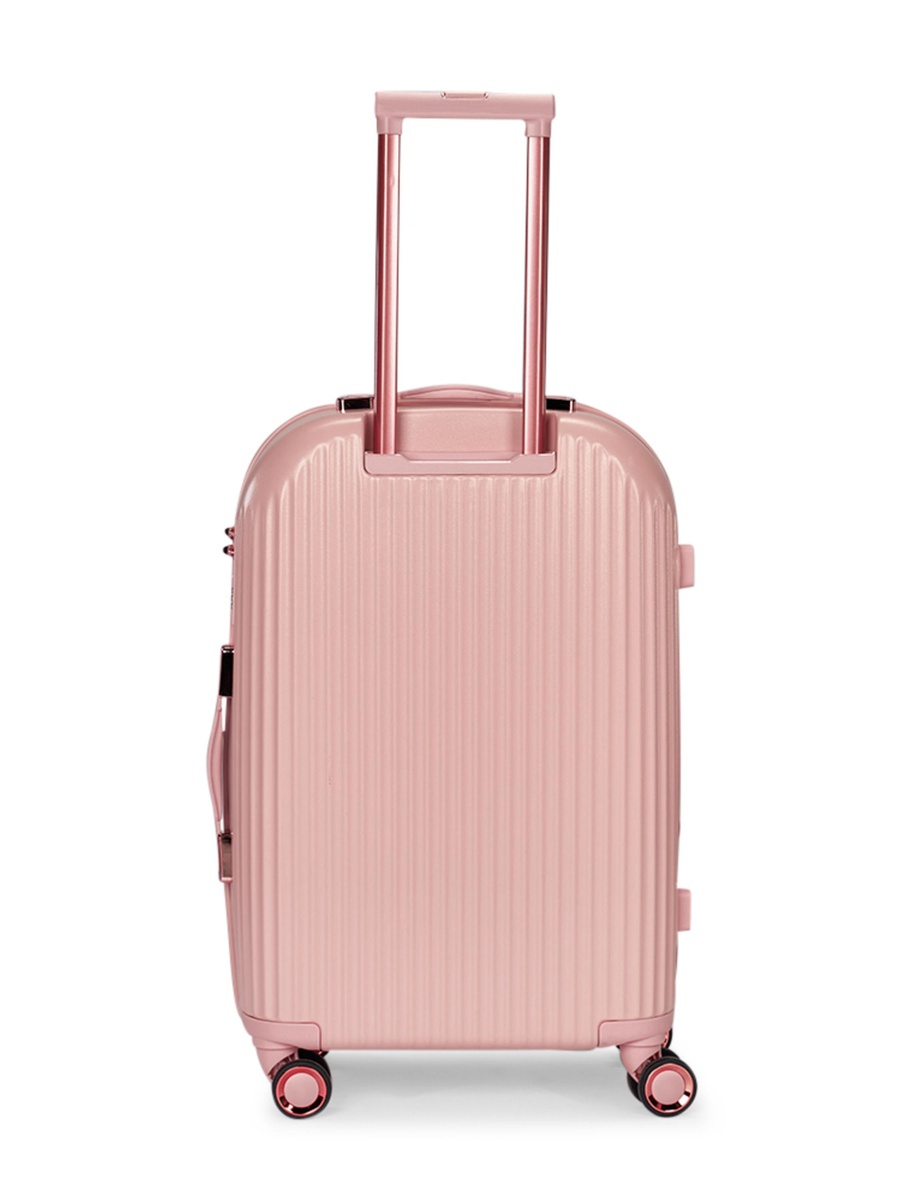 6-Piece Premium Luggage Set, Durable and Modern, Pink