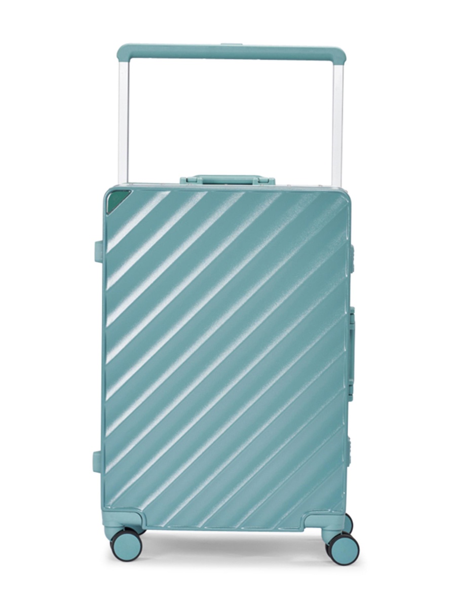 2-Piece Luggage Set with Hard Shell and Spinner Wheels, Turquoise
