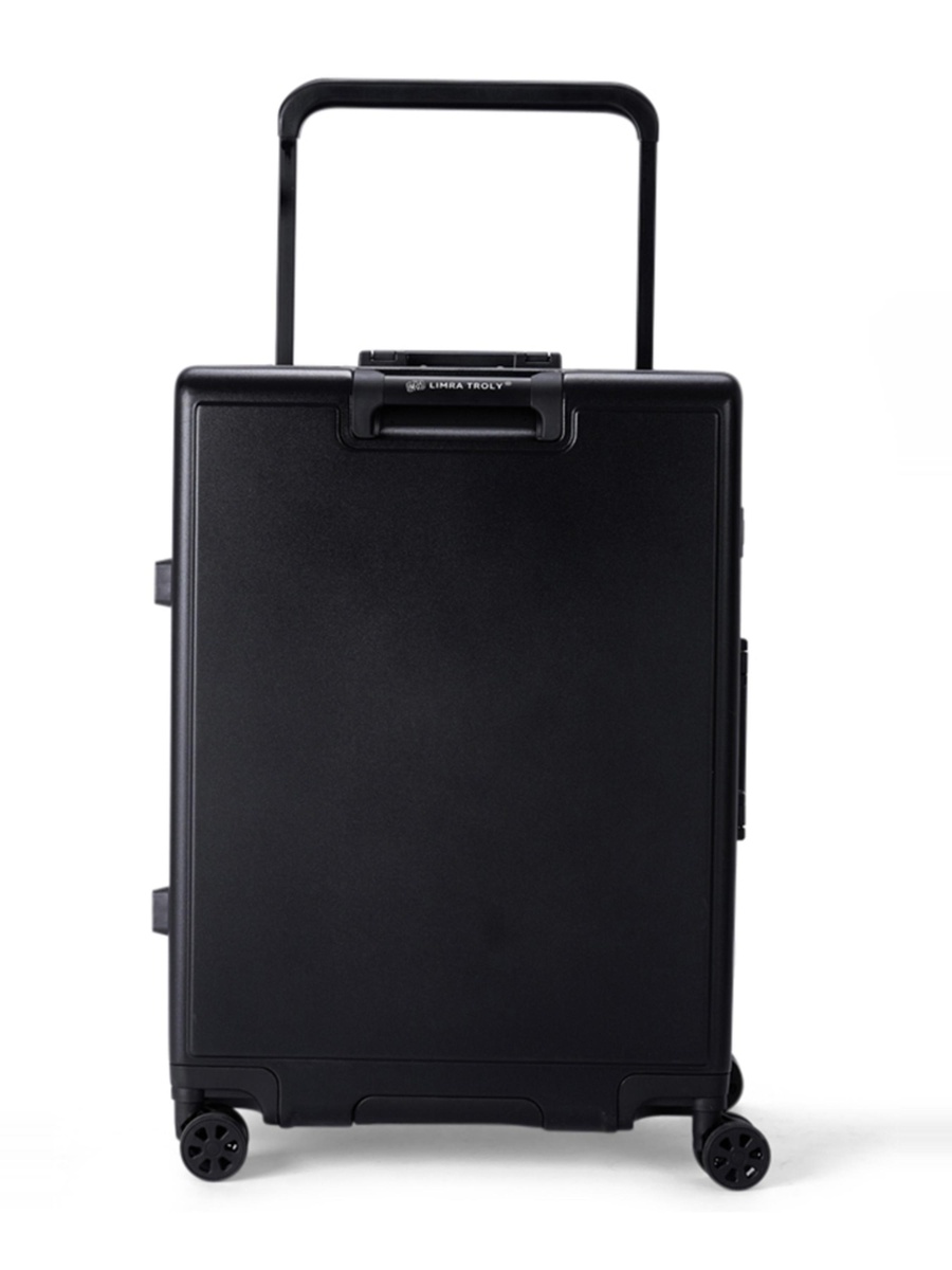 2-Piece Luggage Set with Hard Shell and Spinner Wheels, Black