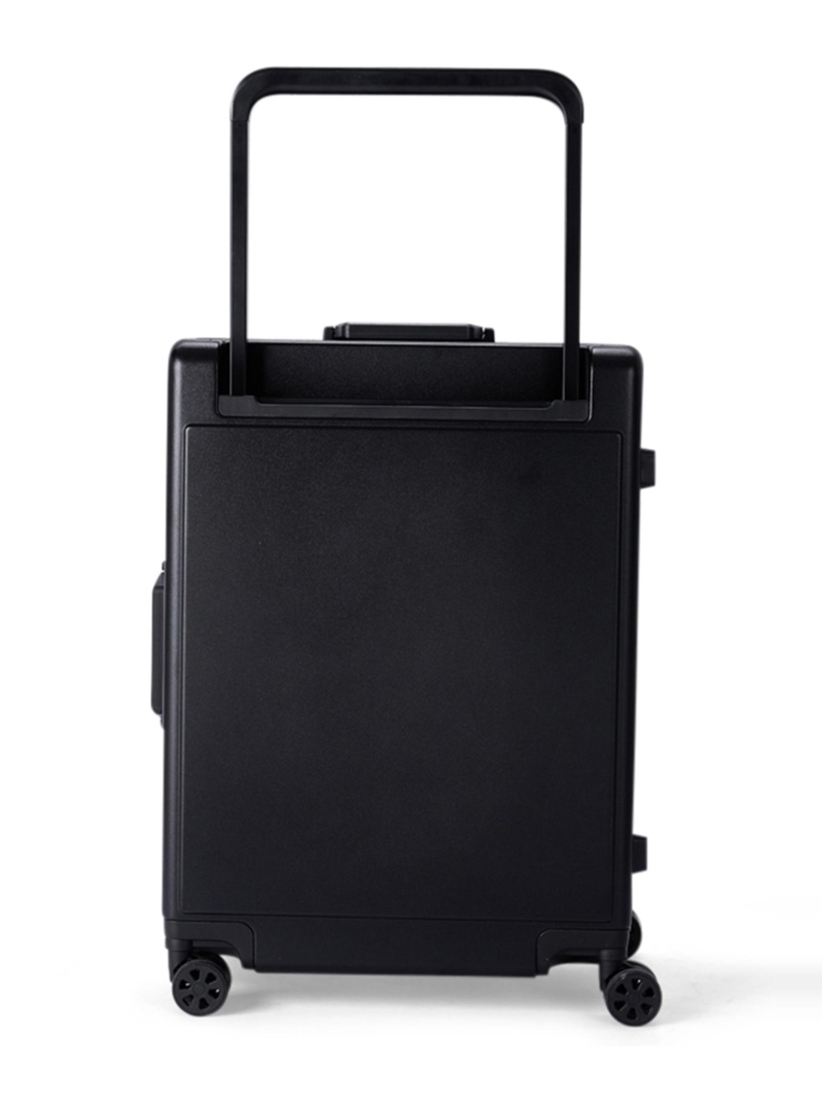 2-Piece Luggage Set with Hard Shell and Spinner Wheels, Black