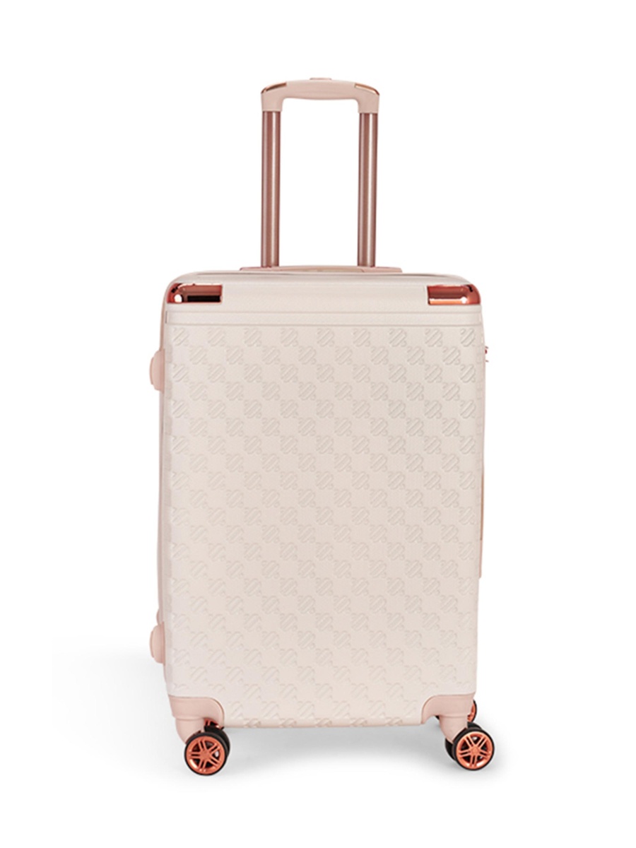 6-Piece Luggage Set with Spinner Wheels, Beige