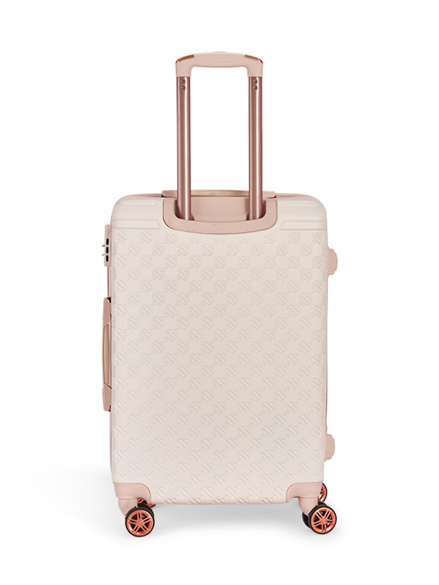 6-Piece Luggage Set with Spinner Wheels, Beige