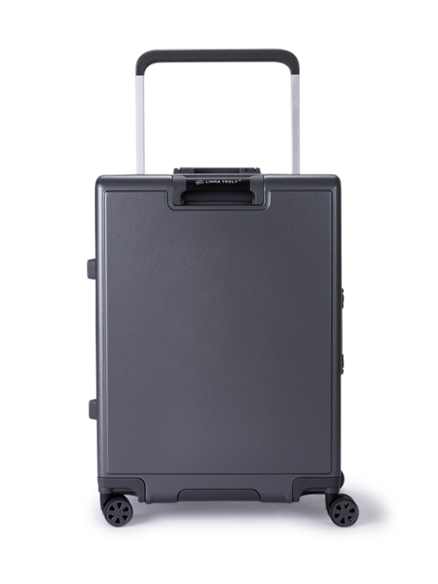 2-Piece Luggage Set with Hard Shell and Spinner Wheels, Grey