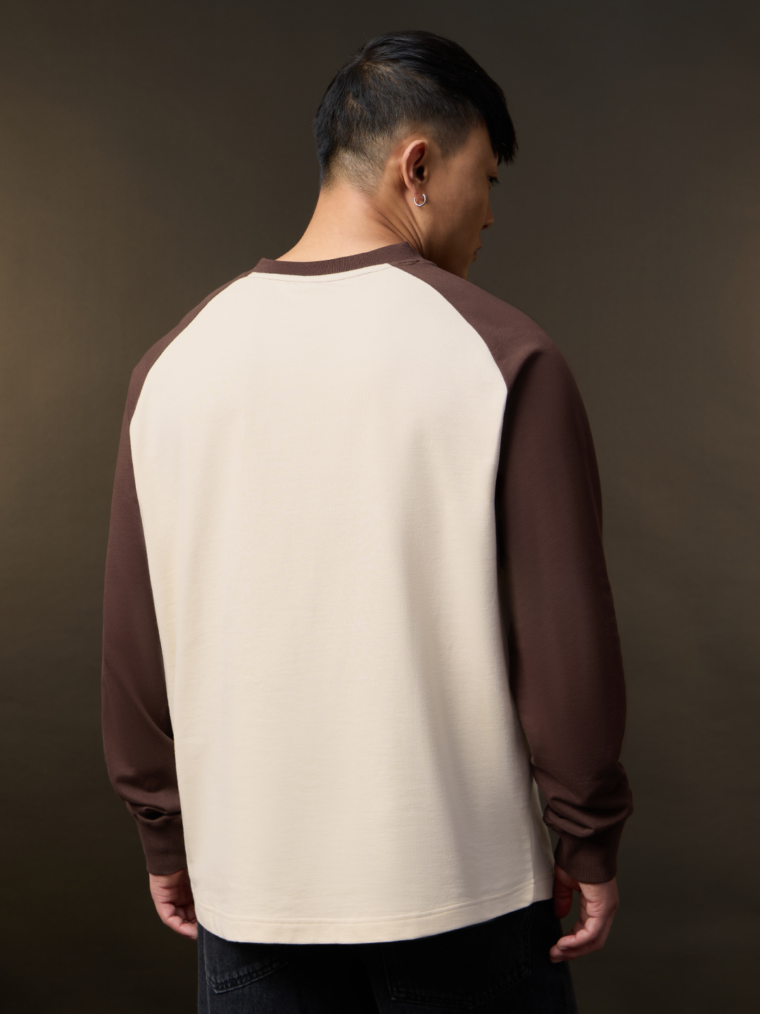 Men Harry Potter Hogwarts Graphic V-Neck Long Sleeve T-Shirt