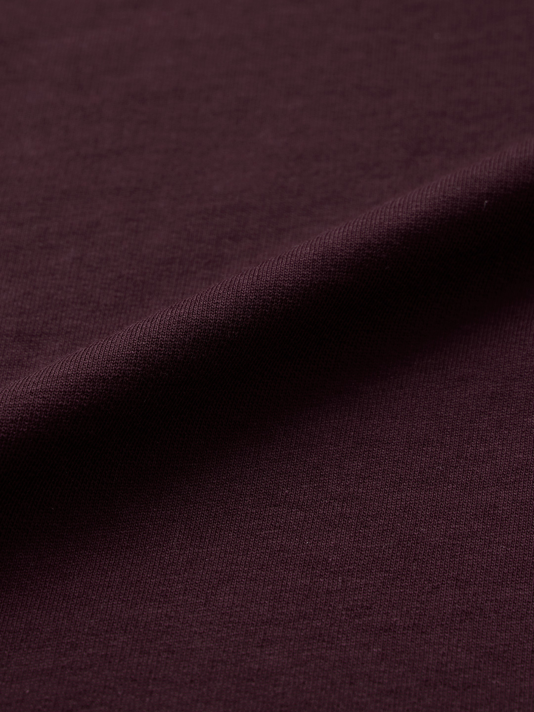 Men Burgundy Embroidered Mickey Mouse Oversized T-Shirt