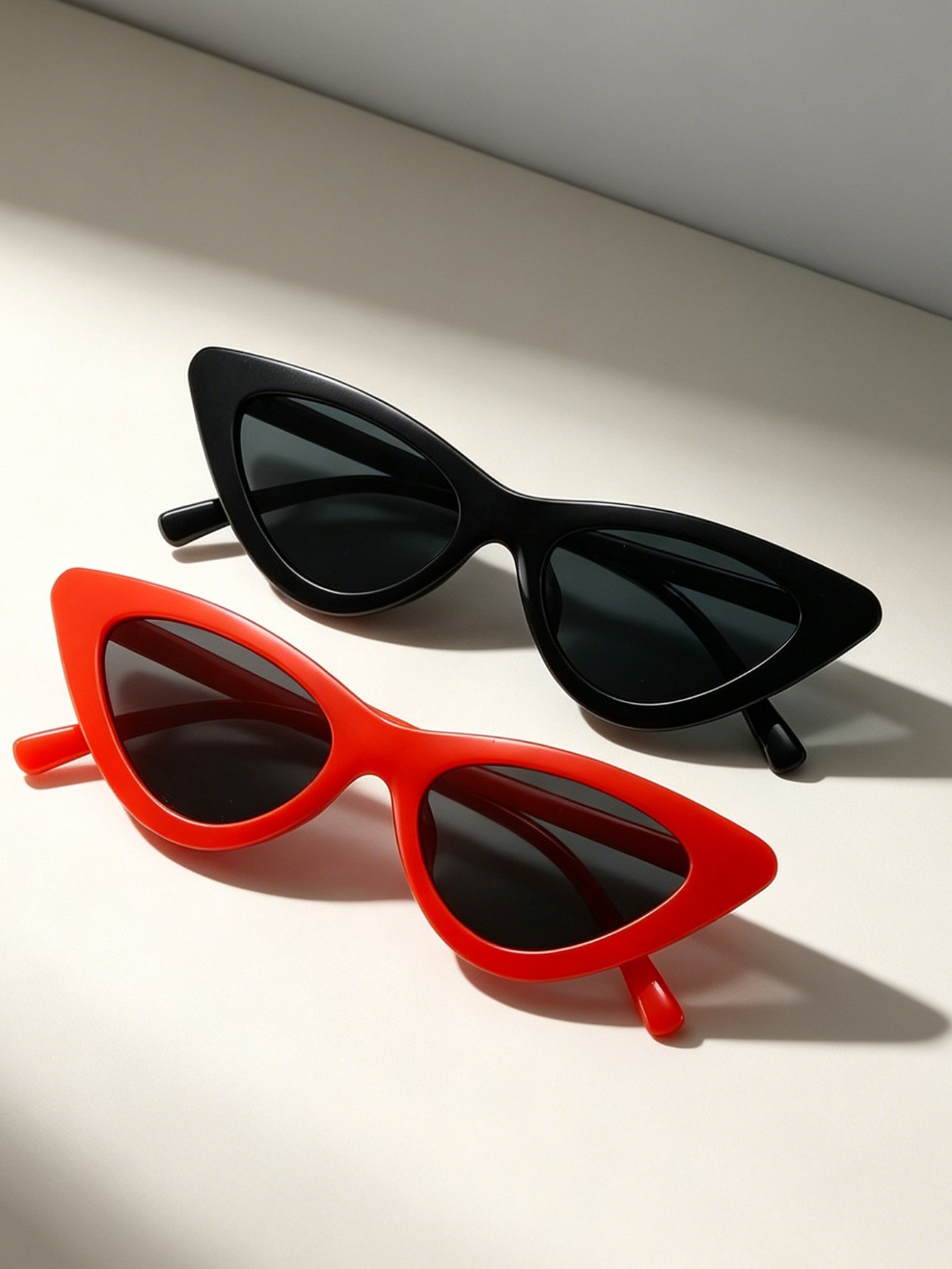 Pack of 2 Multi-Color Cat-Eye Sunglasses