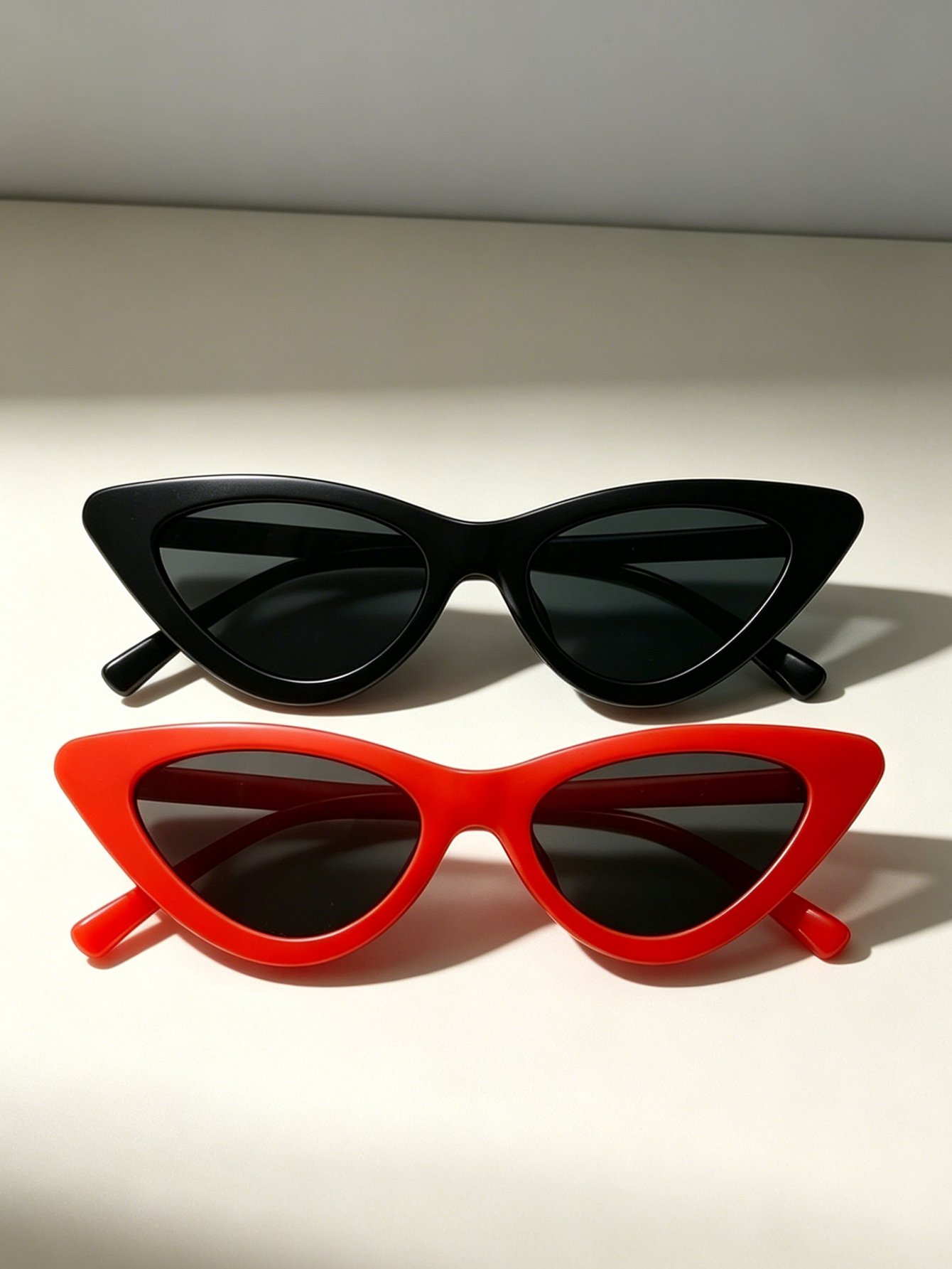 Pack of 2 Multi-Color Cat-Eye Sunglasses