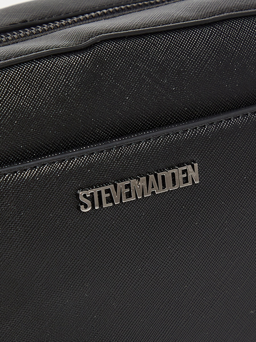 Men Black Logo Wash Bag