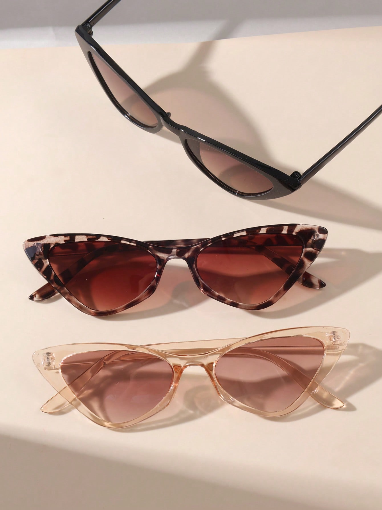 Multi-Color Cat Eye Sunglasses