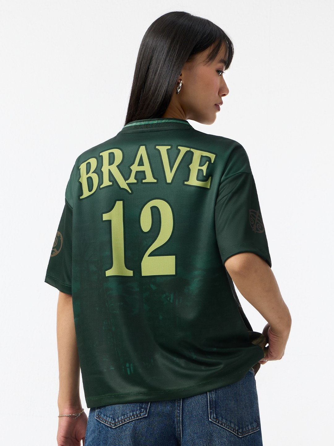 Disney Princess Merida Brave V-Neck Graphic T-Shirt