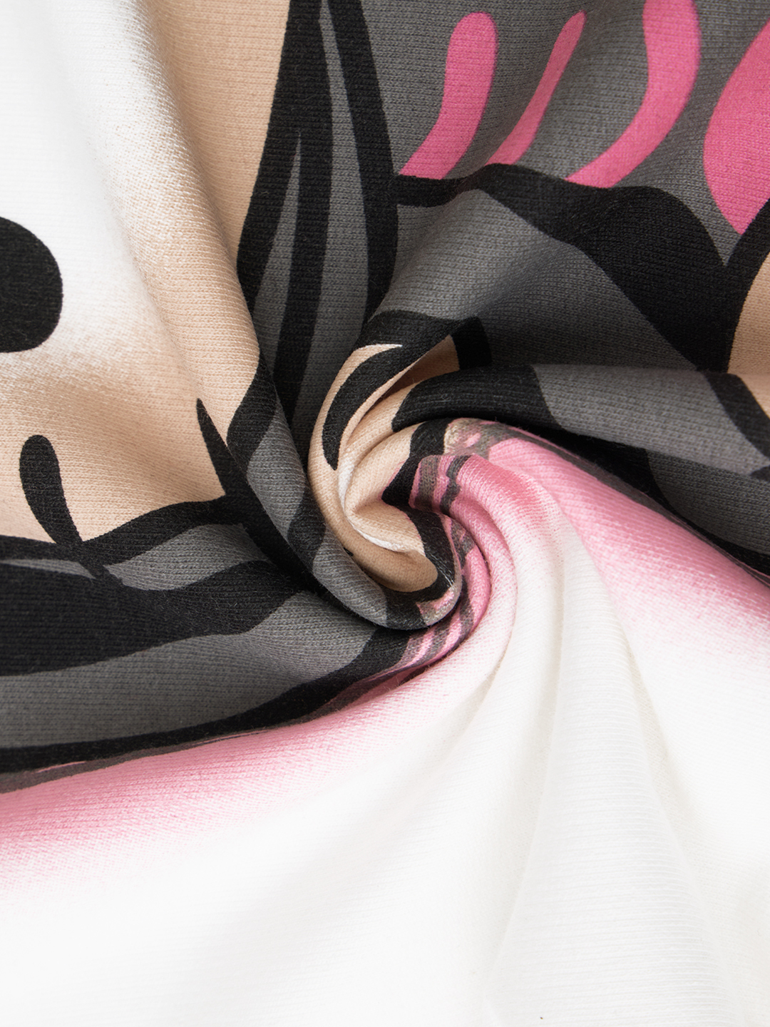 Hello Kitty Spooky Cute Graphic Oversized White T-Shirt