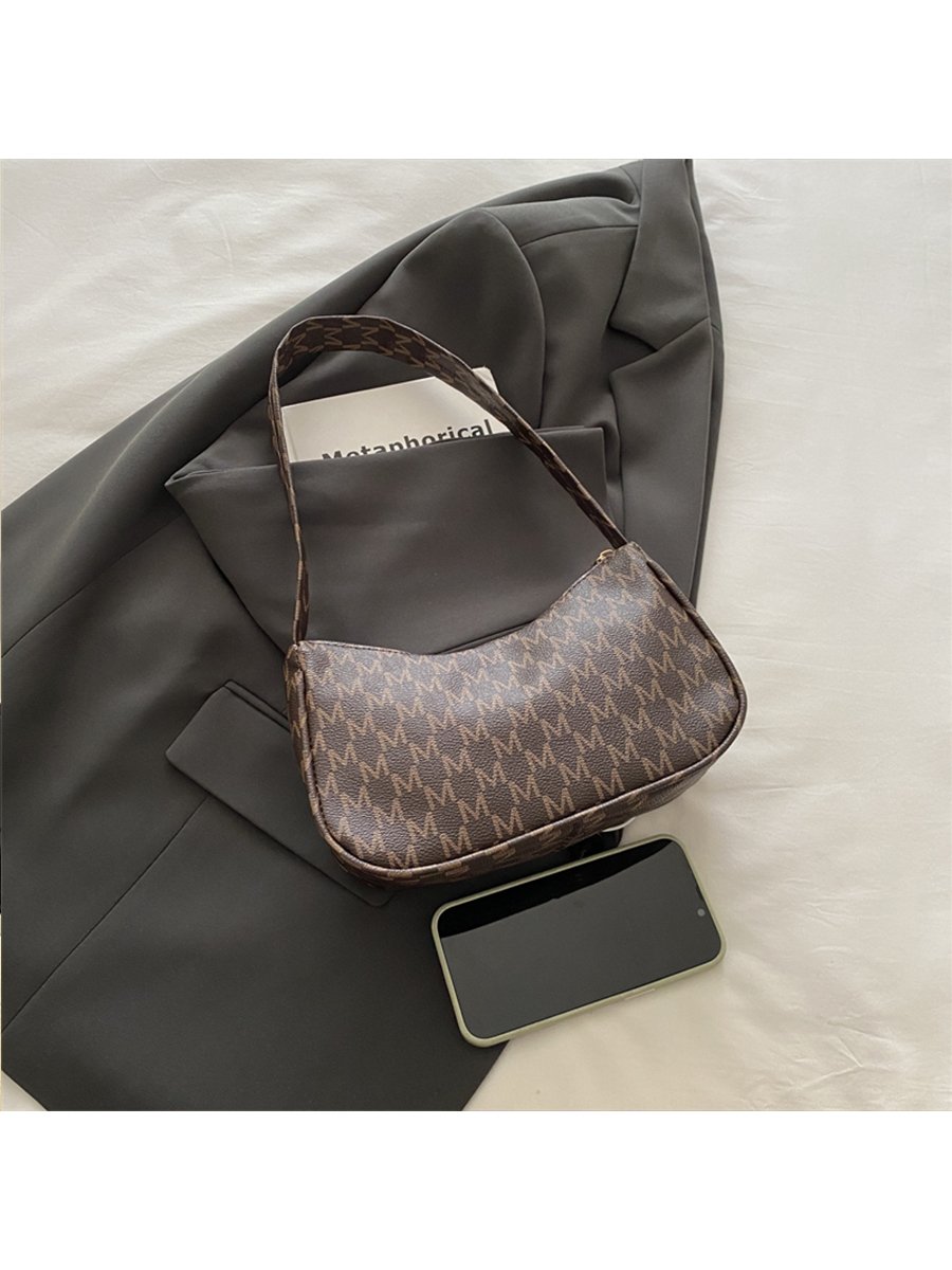 Brown Monogram M Hobo Shoulder Bag