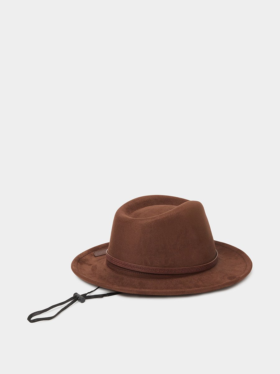 Brown Fedora Hat