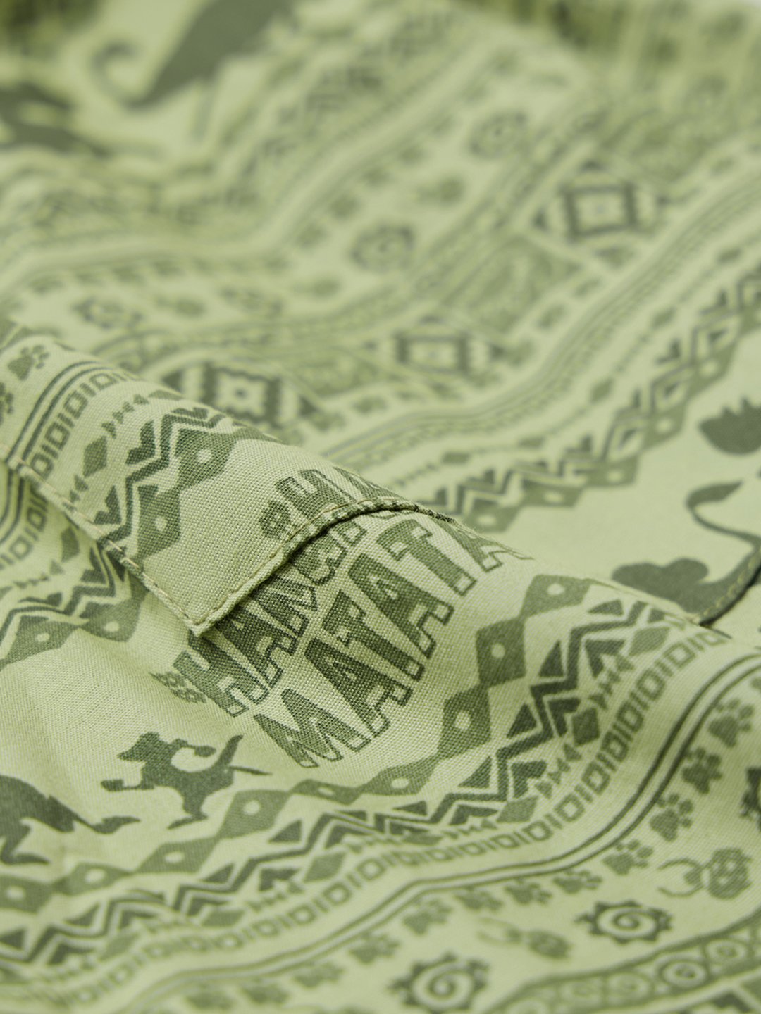 Men Hakuna Matata Green Boxers