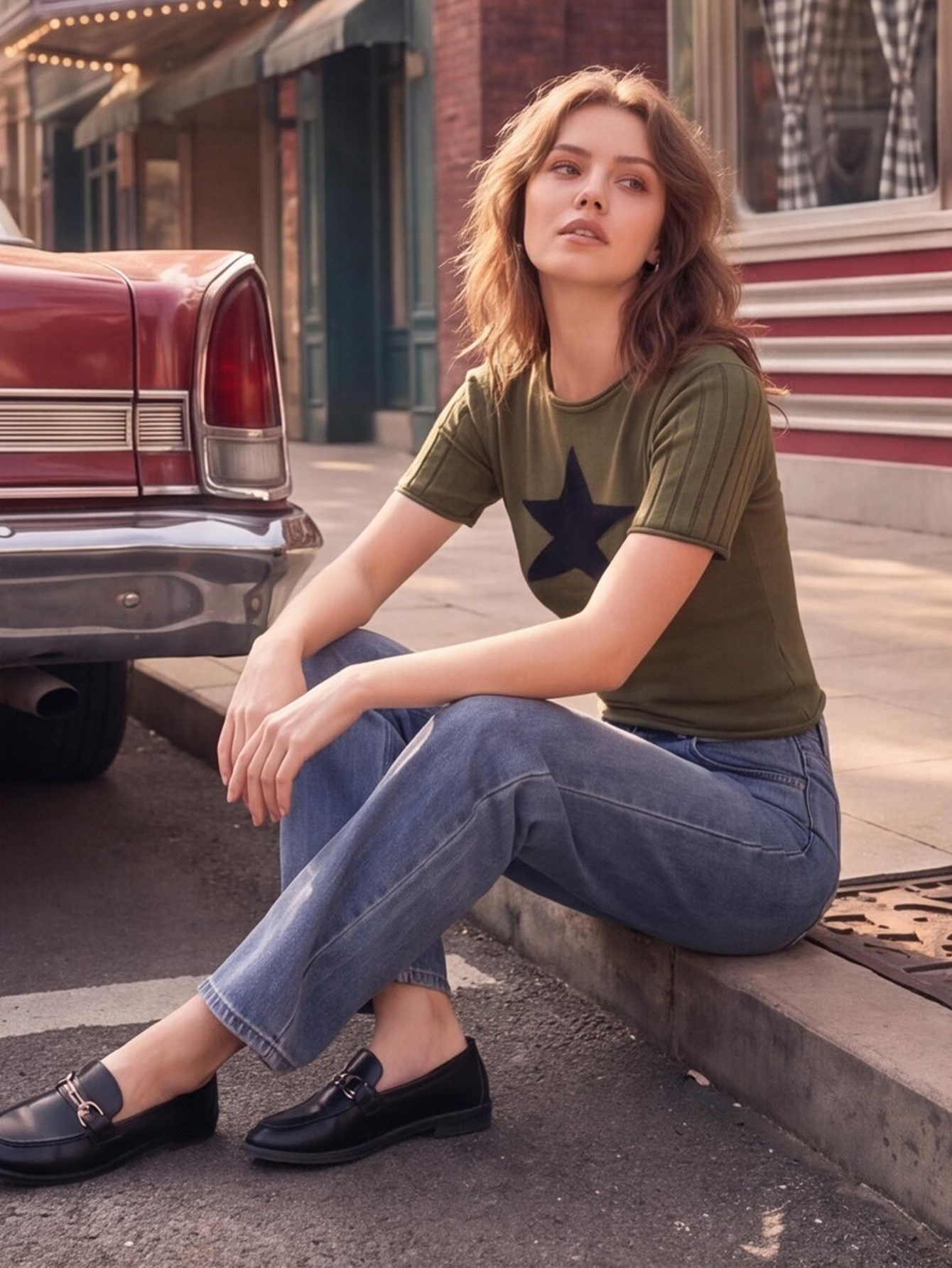 Short Sleeve Knit Top