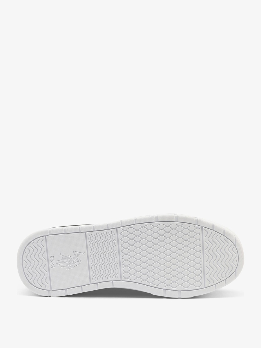 Black Logo Detail Lace Up Sneakers