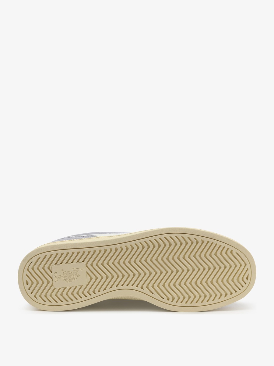 Grey Suede Casual Sneakers