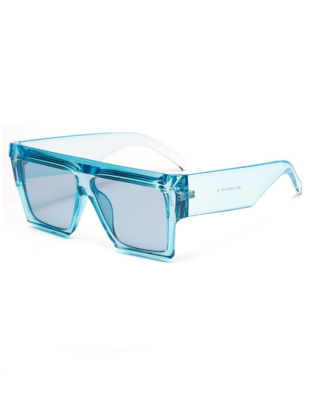 Rectangle Blue Sunglasses
