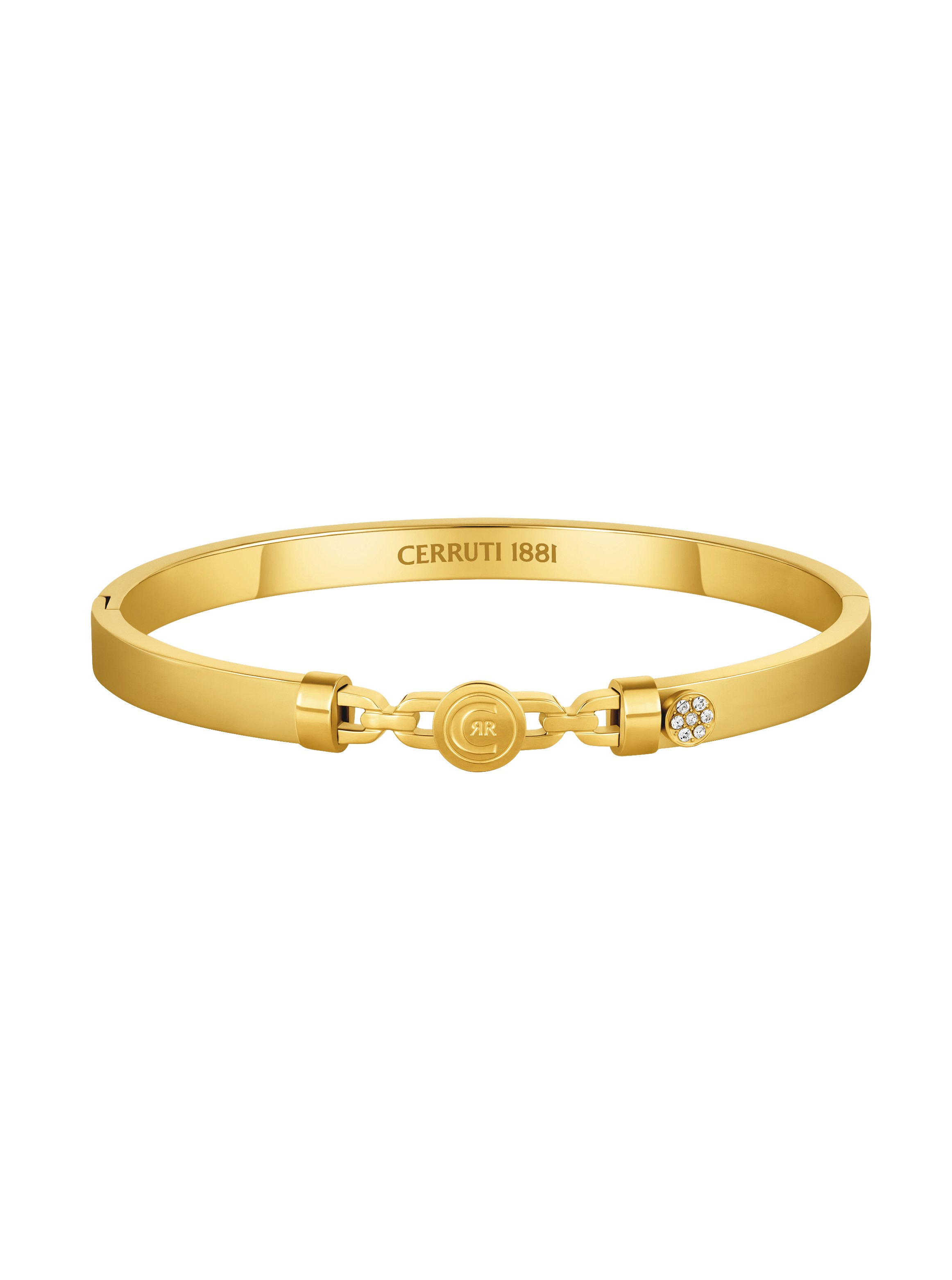 Carmen Women Gold Plated Stainless Steel Bangle