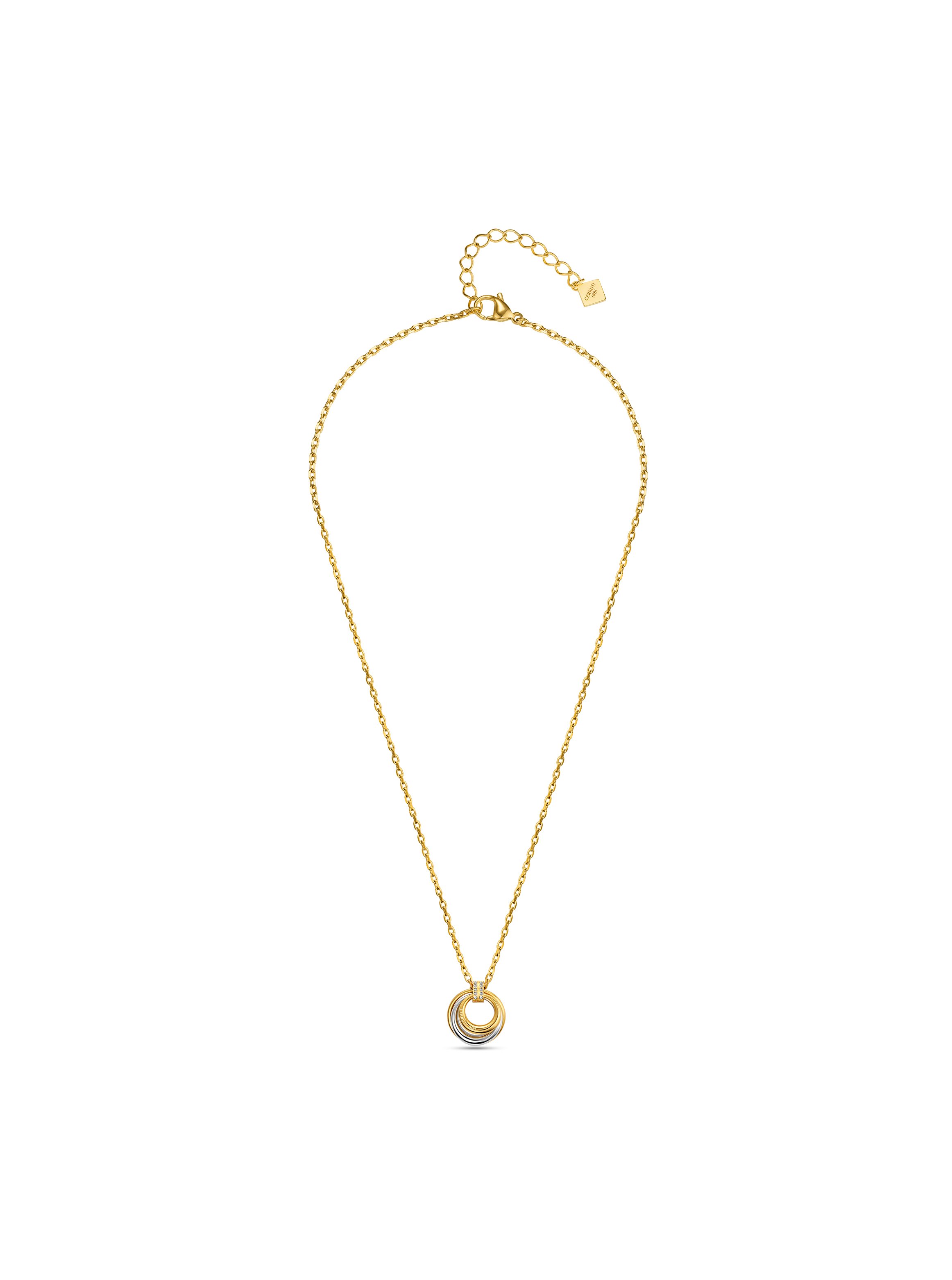 Gisella Women Gold Plated Stainless Steel Pendant Necklace