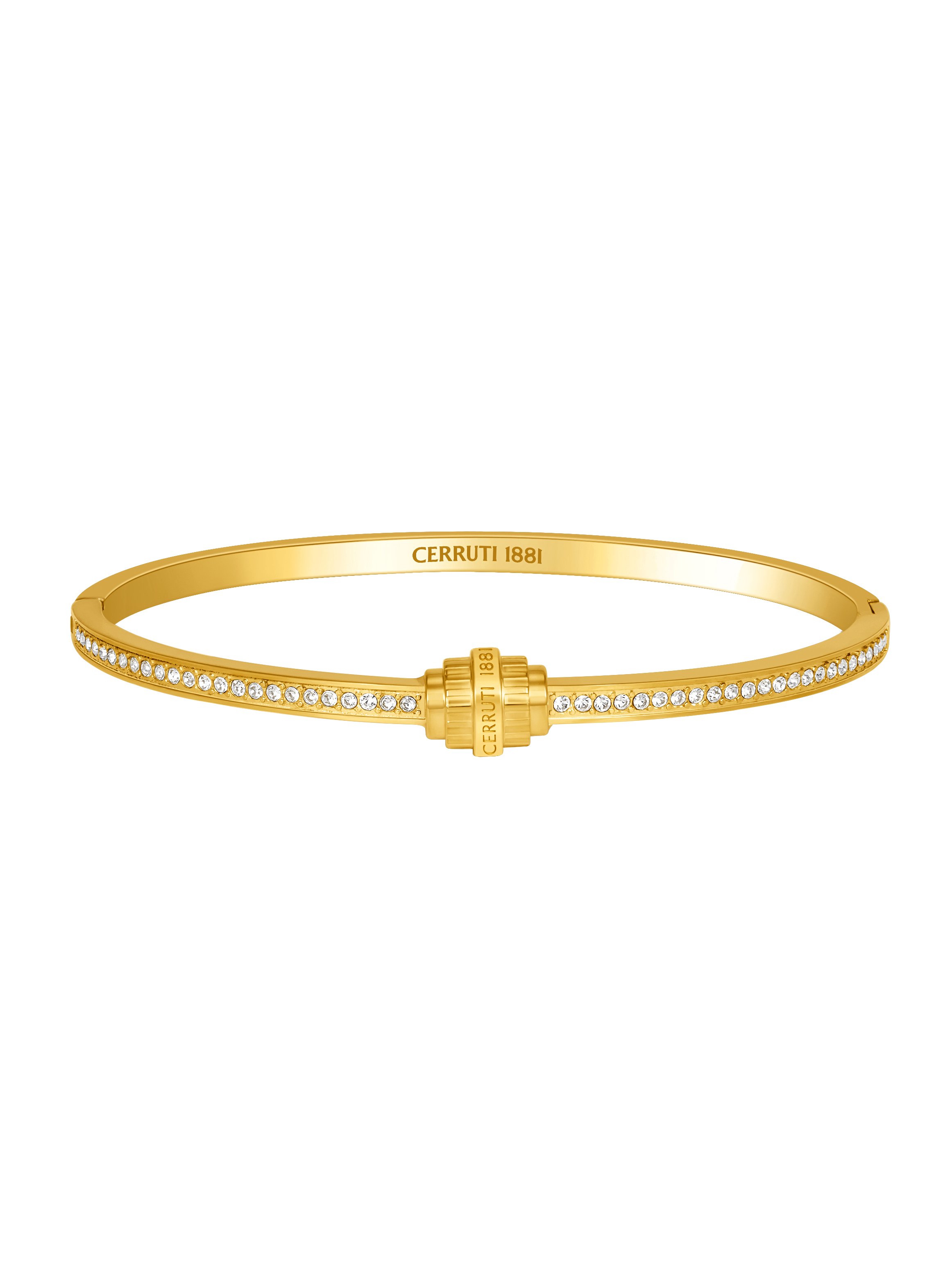 Carmen Women Gold Plated Stainless Steel Bangle