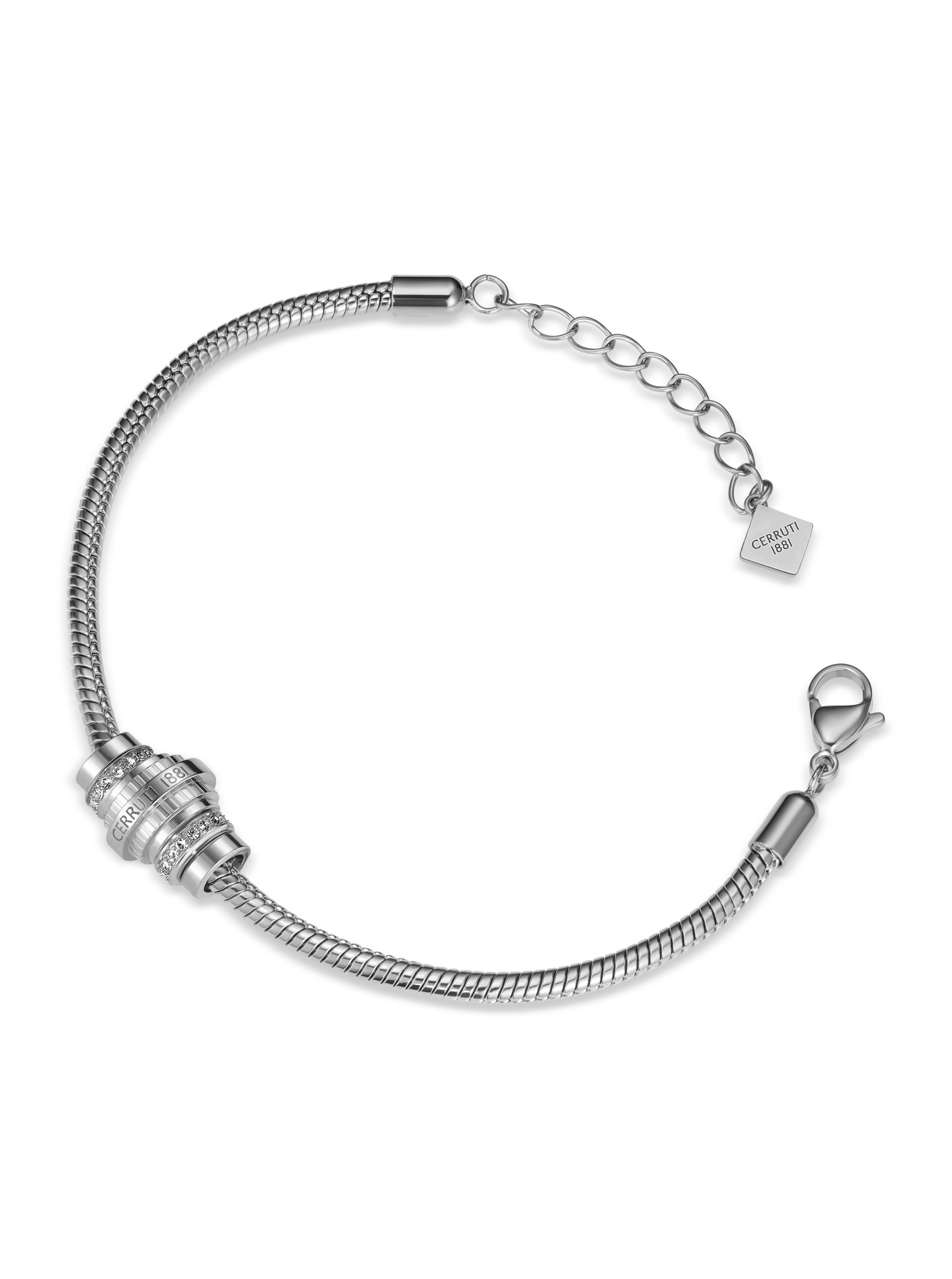 Tiziana Women Stainless Steel Snake Chain Bracelet