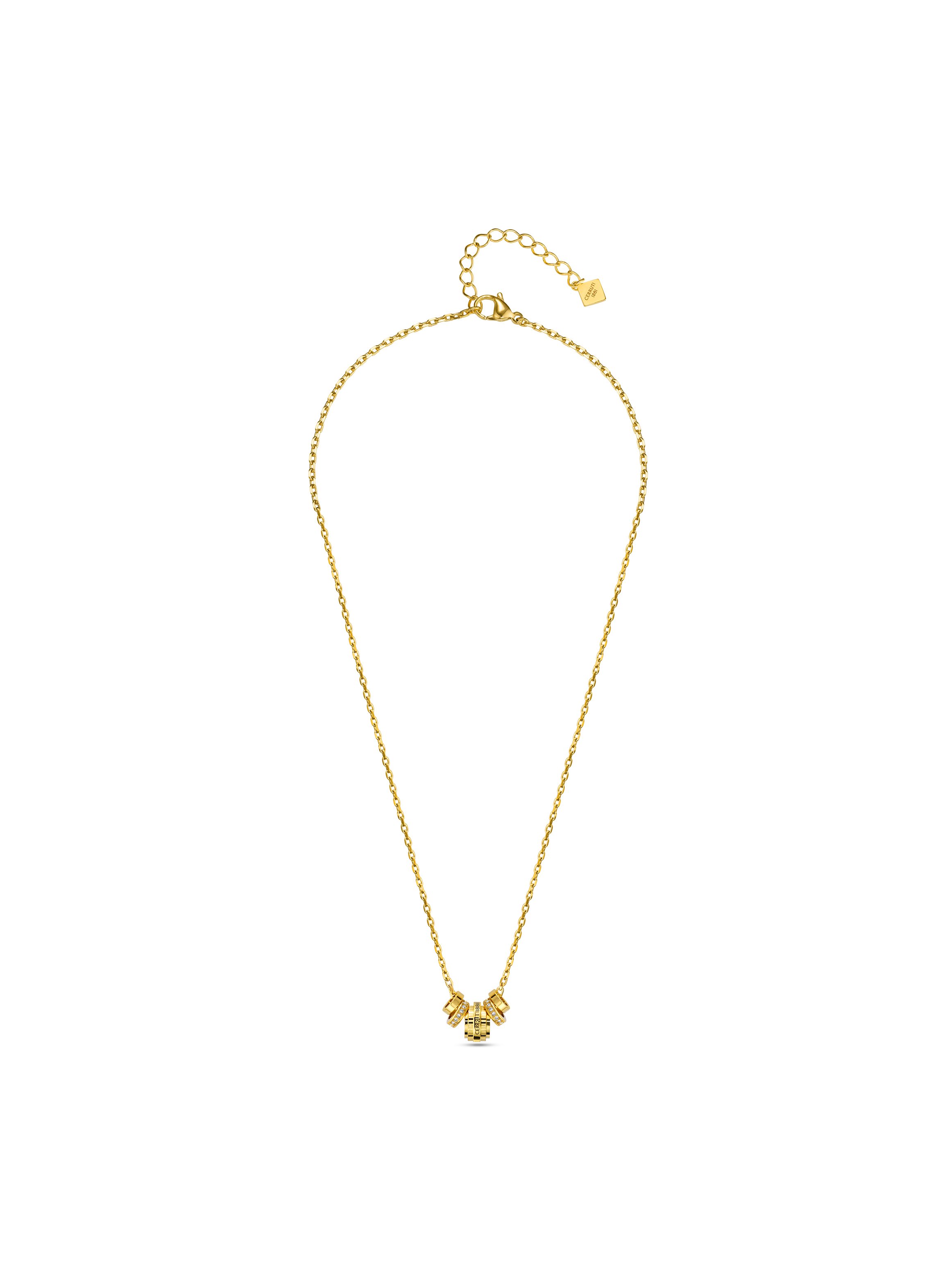 Tiziana Women Gold Plated Stainless Steel Pendant Necklace