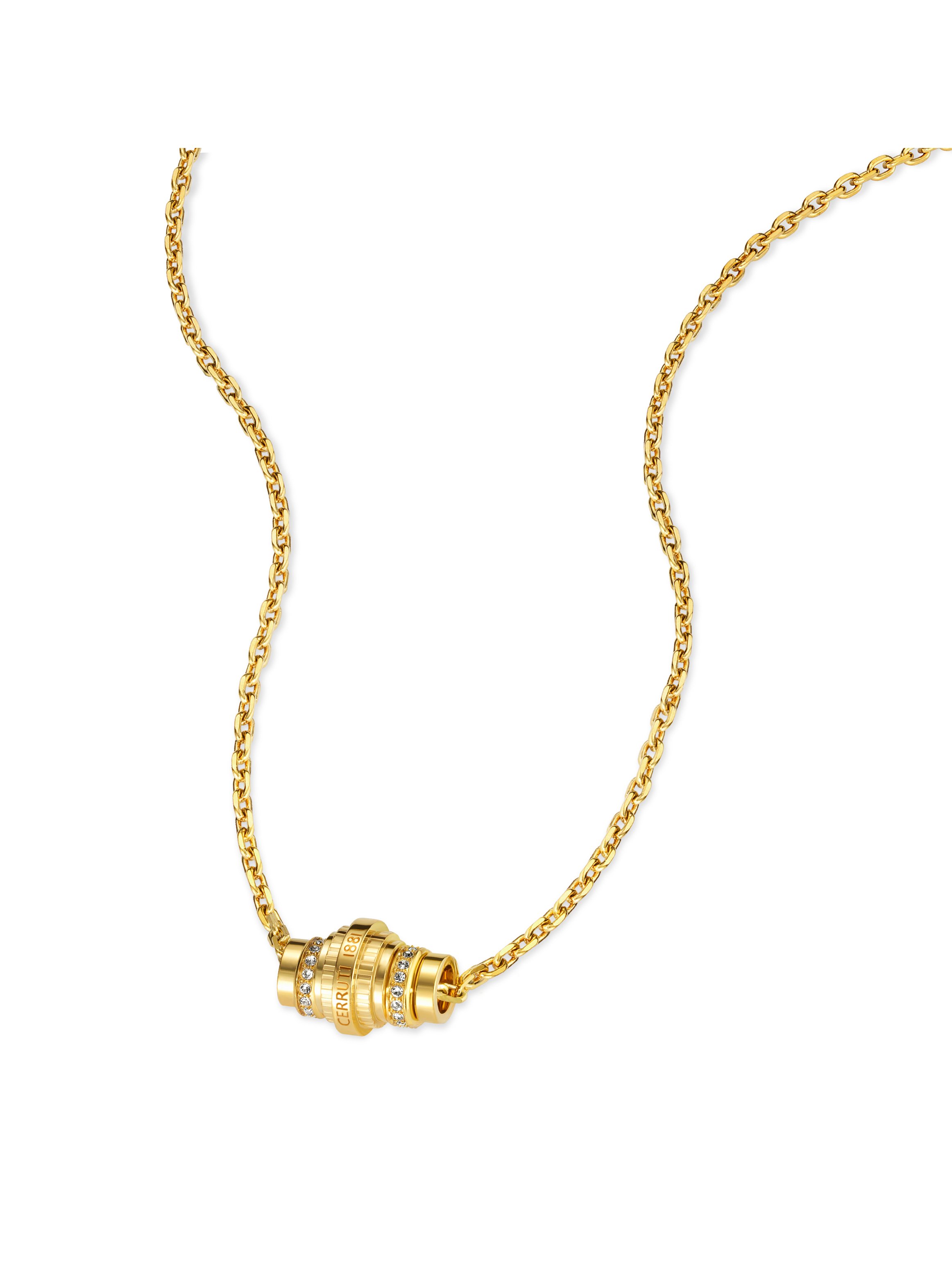 Tiziana Women Gold Plated Stainless Steel Pendant Necklace