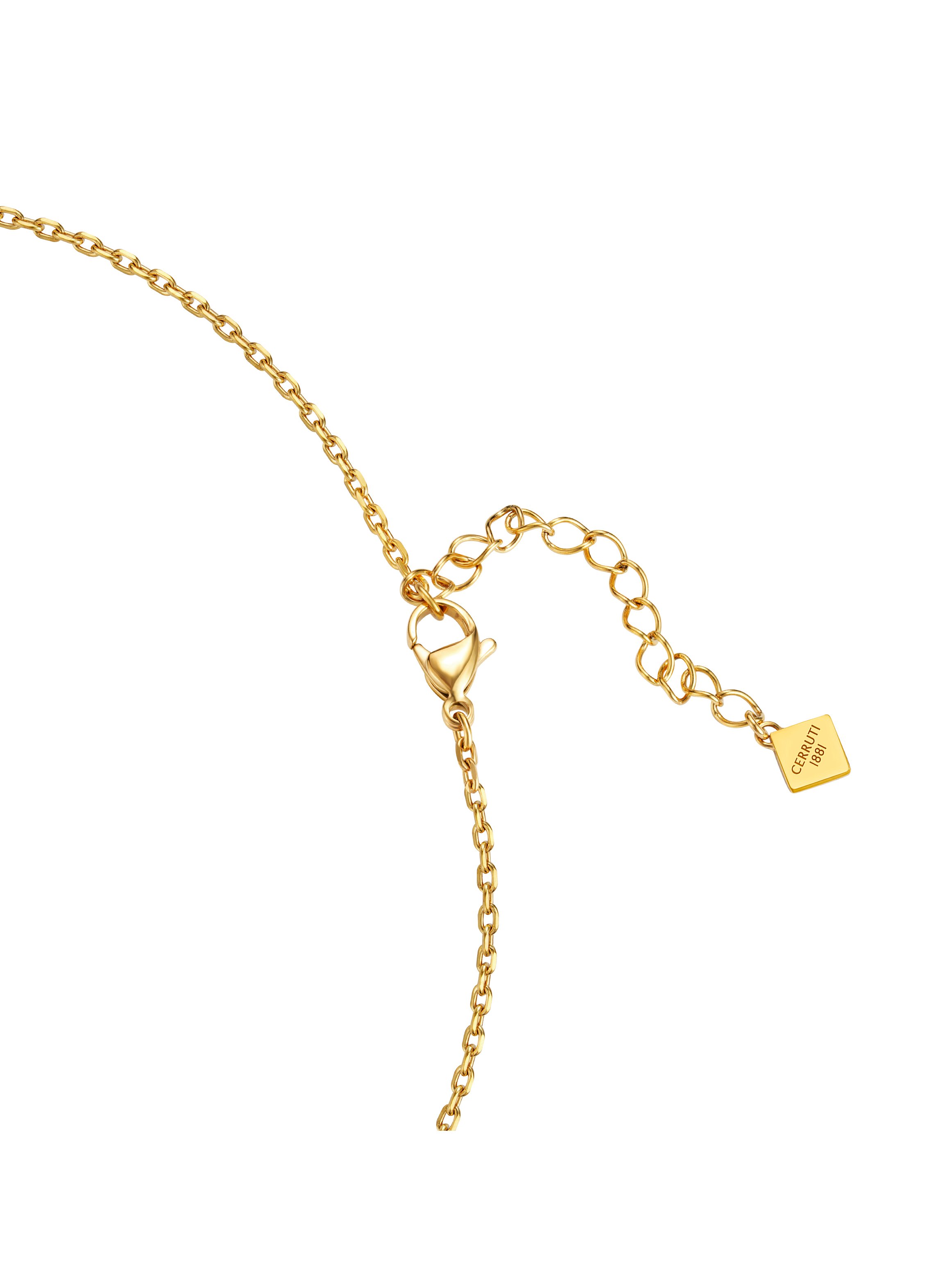 Vittoria Women Gold Plated Stainless Steel Pendant Necklace