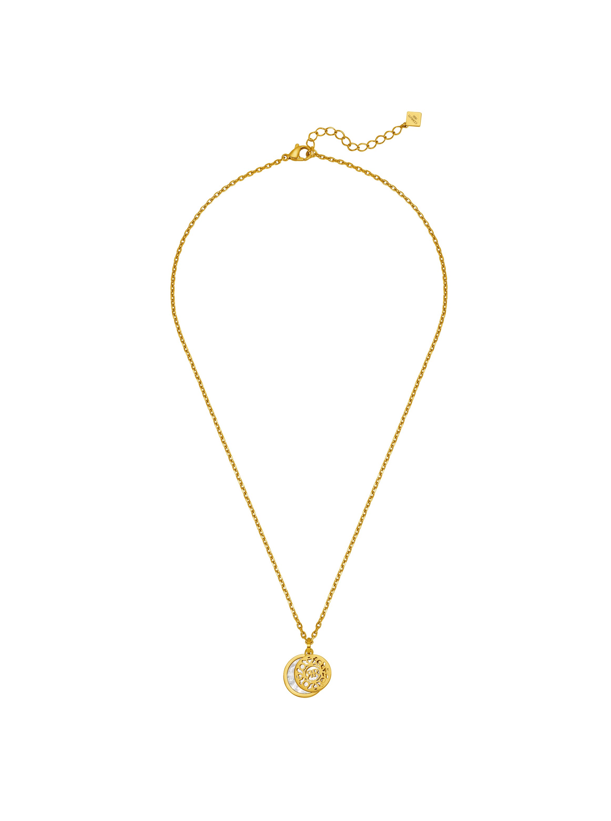 Nicoletta Women Gold Plated Stainless Steel Pendant Necklace