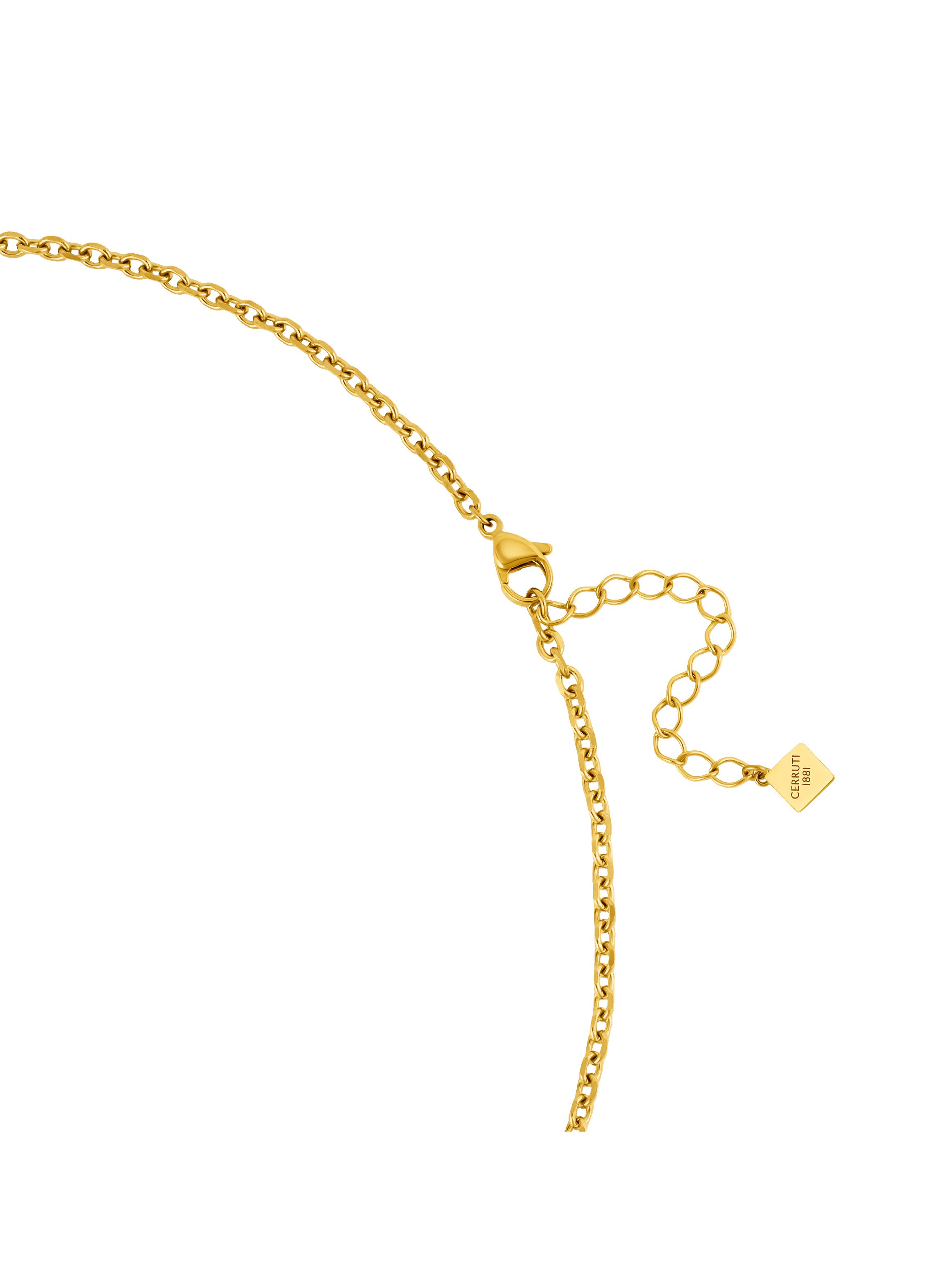 Nicoletta Women Gold Plated Stainless Steel Pendant Necklace