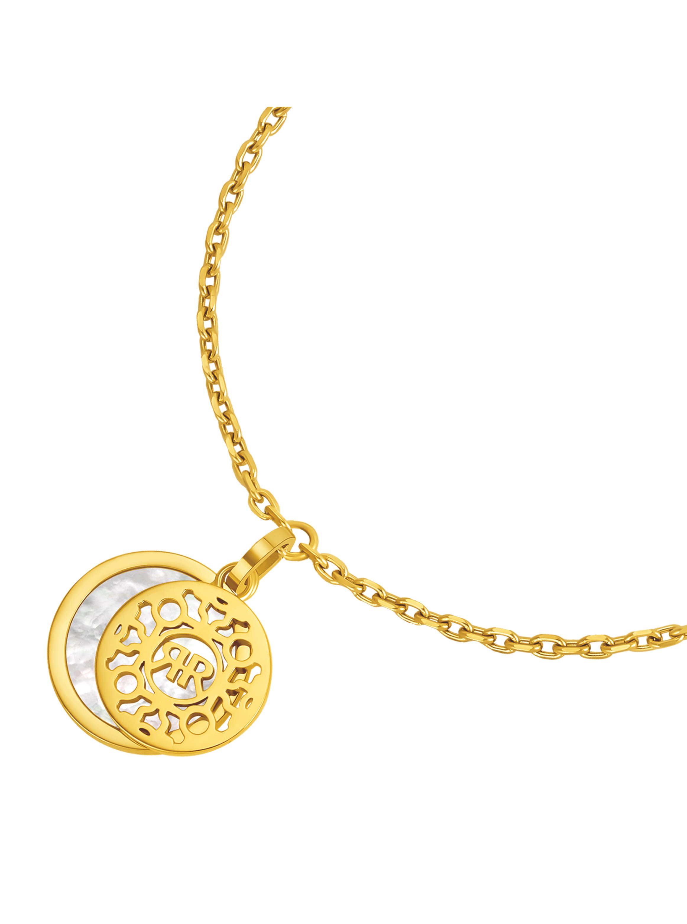 Nicoletta Women Gold Plated Stainless Steel Chain Bracelet