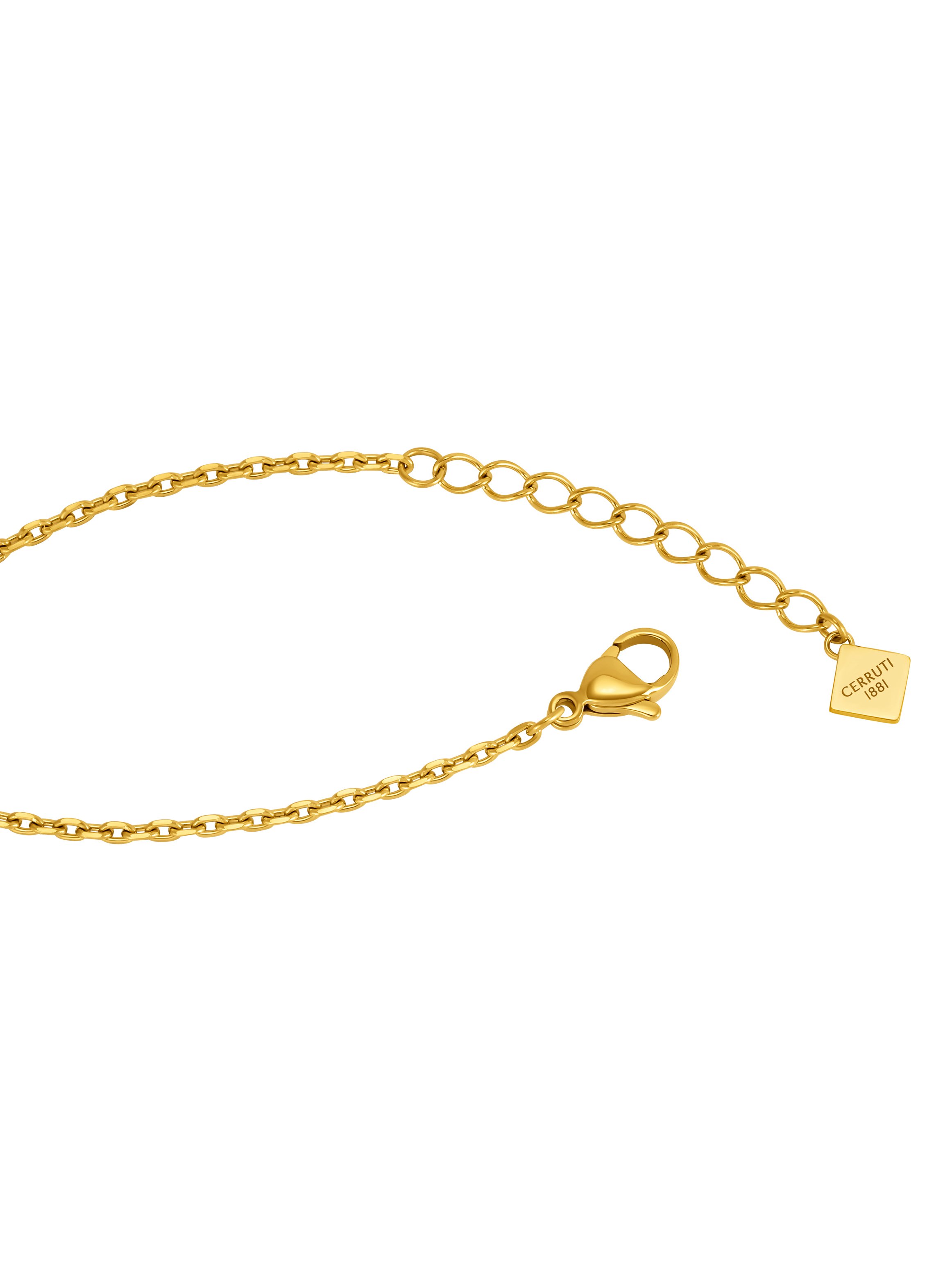 Nicoletta Women Gold Plated Stainless Steel Chain Bracelet